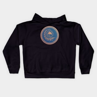 Dolphin Nautilus Tribal Kids Hoodie